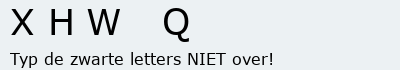 Bevestigingscode