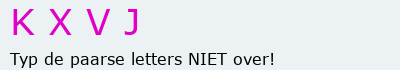 Bevestigingscode