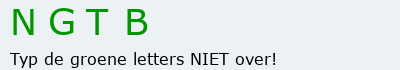 Bevestigingscode
