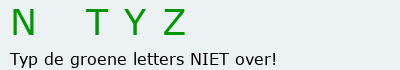 Bevestigingscode