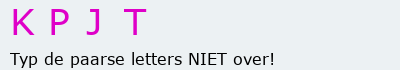 Bevestigingscode