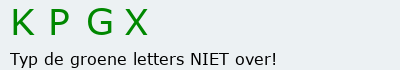 Bevestigingscode