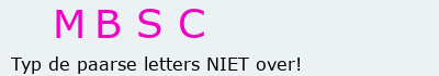 Bevestigingscode