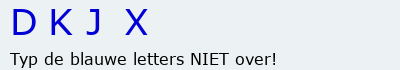 Bevestigingscode