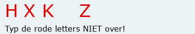 Bevestigingscode