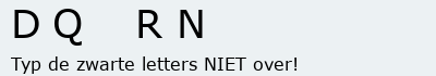 Bevestigingscode