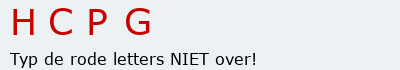 Bevestigingscode