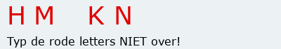 Bevestigingscode