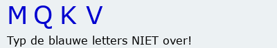 Bevestigingscode