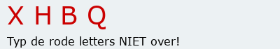 Bevestigingscode