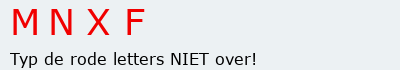 Bevestigingscode