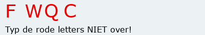 Bevestigingscode