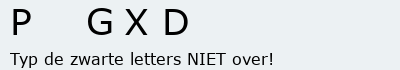 Bevestigingscode