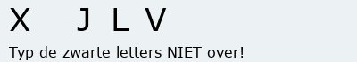 Bevestigingscode