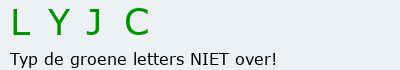 Bevestigingscode