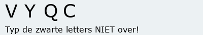 Bevestigingscode