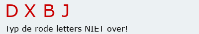 Bevestigingscode
