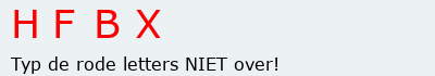 Bevestigingscode
