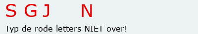 Bevestigingscode