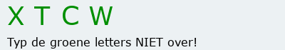 Bevestigingscode