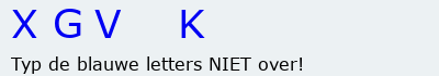Bevestigingscode