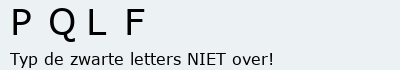 Bevestigingscode