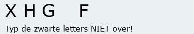 Bevestigingscode