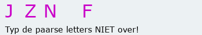 Bevestigingscode