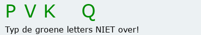 Bevestigingscode