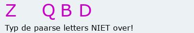 Bevestigingscode