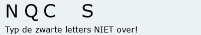 Bevestigingscode
