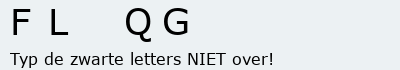 Bevestigingscode
