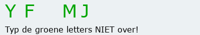 Bevestigingscode