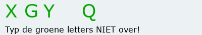 Bevestigingscode