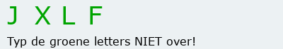 Bevestigingscode