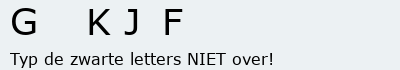 Bevestigingscode