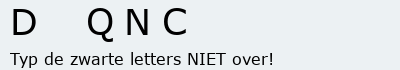 Bevestigingscode