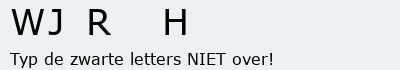 Bevestigingscode