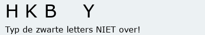 Bevestigingscode