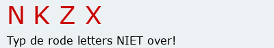 Bevestigingscode