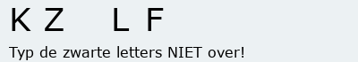 Bevestigingscode