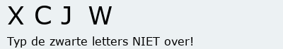 Bevestigingscode