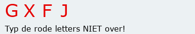 Bevestigingscode
