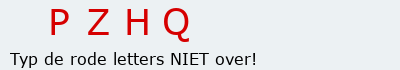 Bevestigingscode
