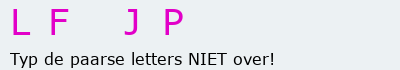 Bevestigingscode