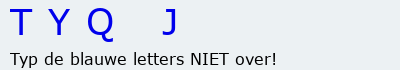 Bevestigingscode