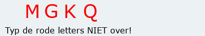 Bevestigingscode