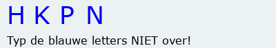 Bevestigingscode