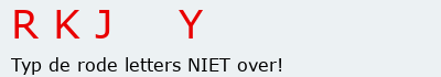 Bevestigingscode