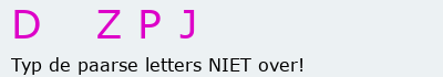 Bevestigingscode
